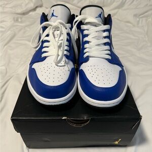 Air Jordan 1 Low - Royal - SIZE 10 - ONLY WORN ONCE